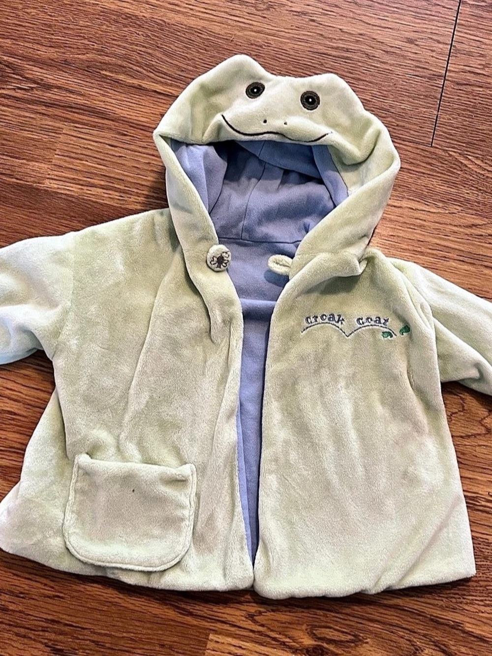 The “croak coat” bunnies by the bay